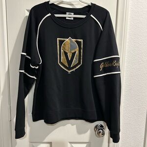 Vegas Golden Knights Varsity Retro Style Crewneck Sweater - tk